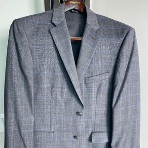 JOS. A. Bank Tailored Fit Plaid Suit